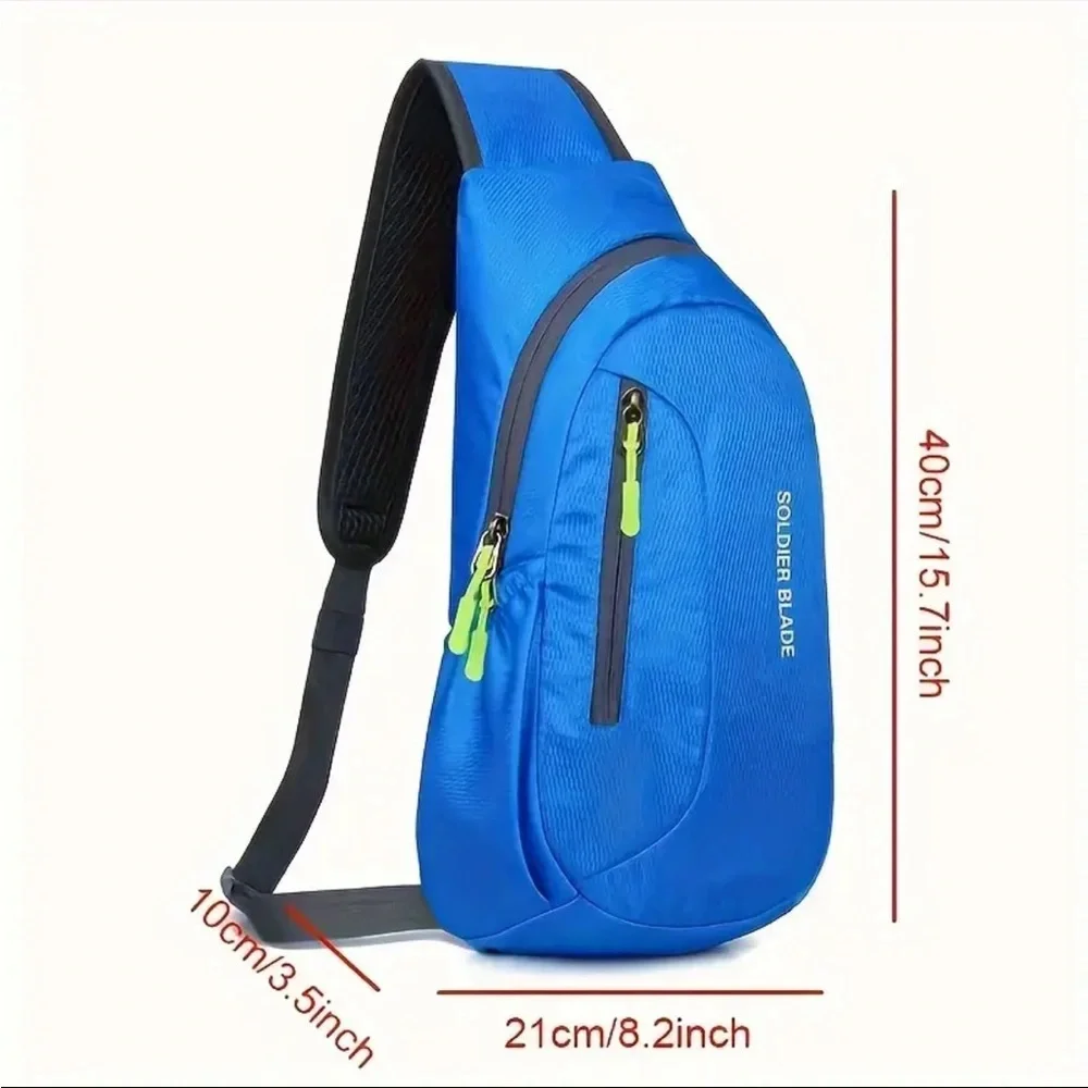 🆕 Soldier Blade Versatile Water-Resistant Sling Bag for Sports & Travel